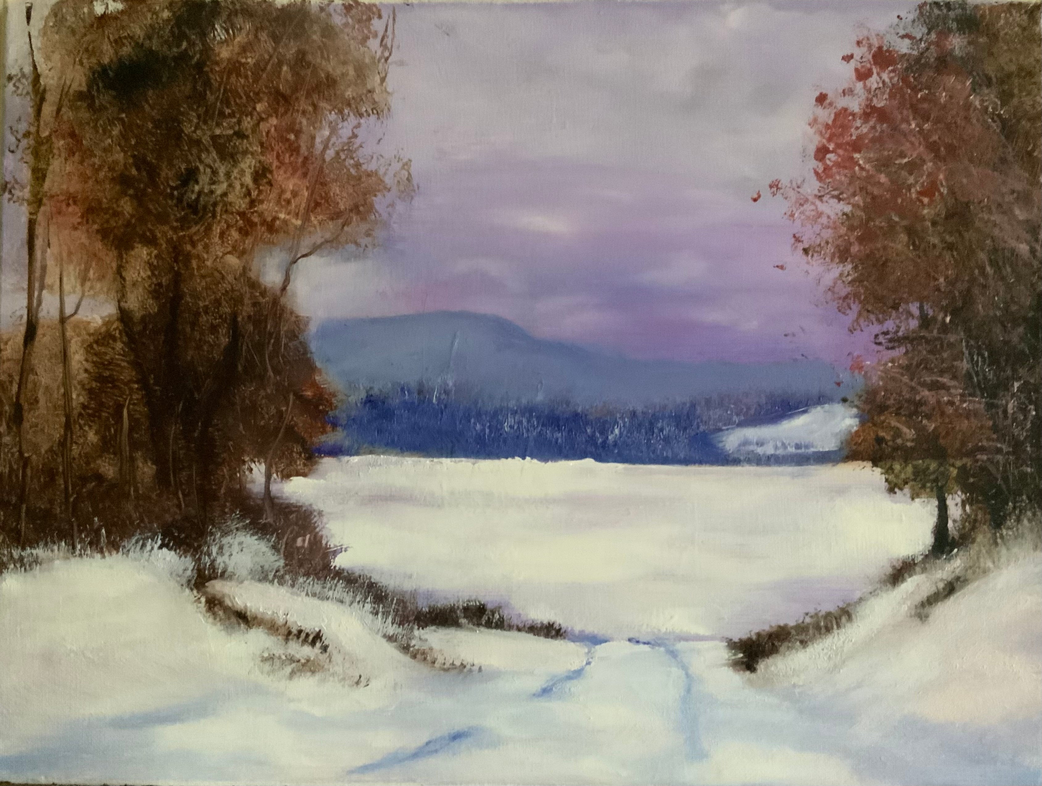 Early morning snow
