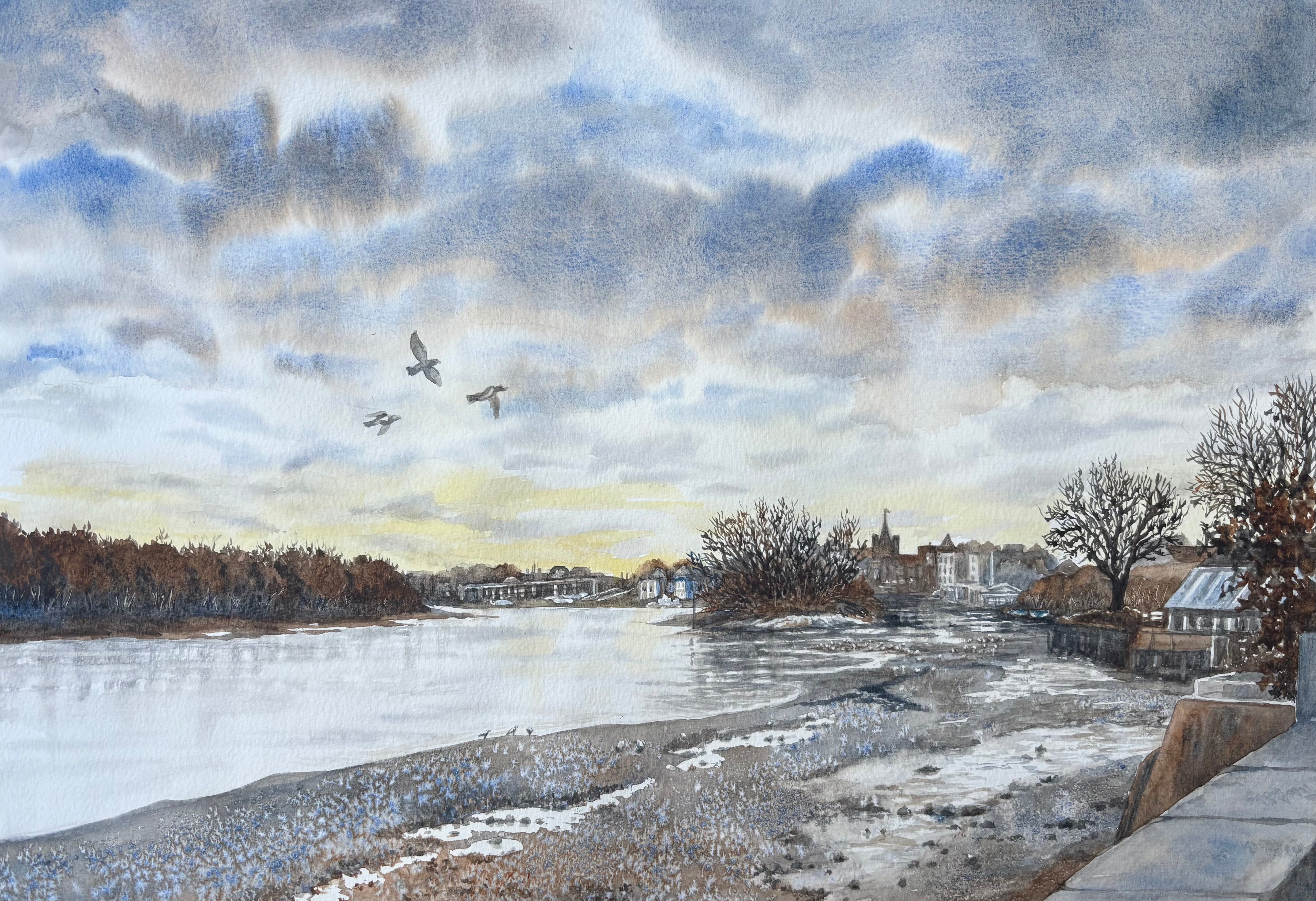 THE THAMES NEAR CHISWICK