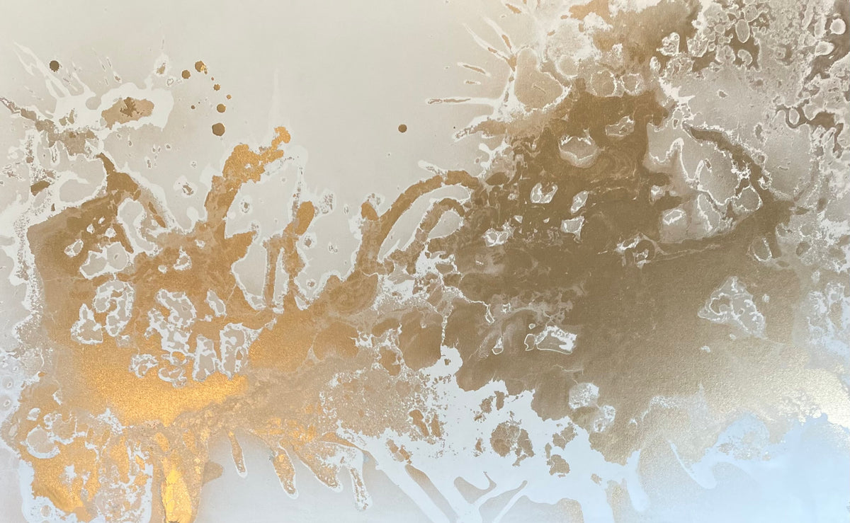 Experiment - Gold & White