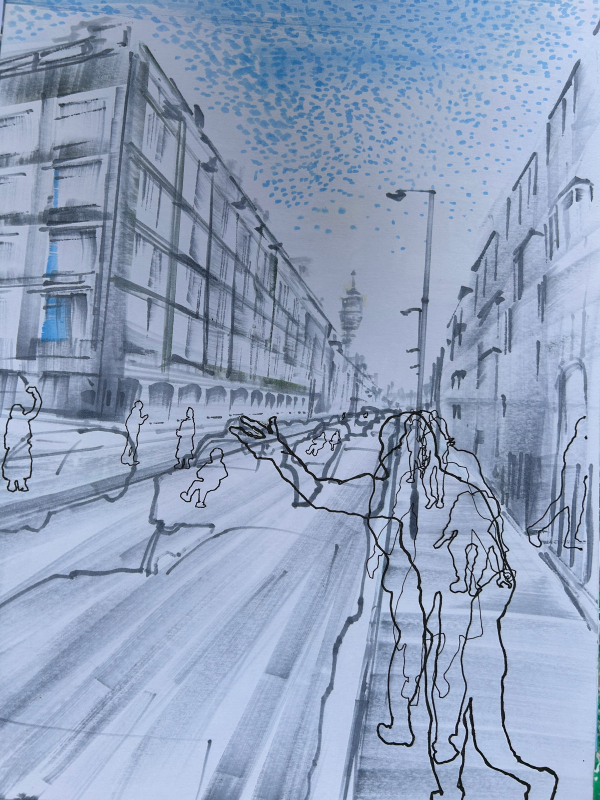 Classic Cityscape- Fitzrovia, London