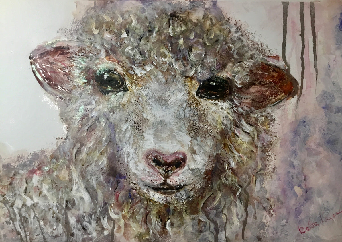 Lamb painting