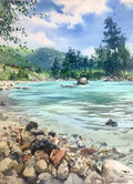 Mountain river Arkhyz