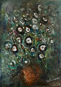 Floral fantasy oil painting