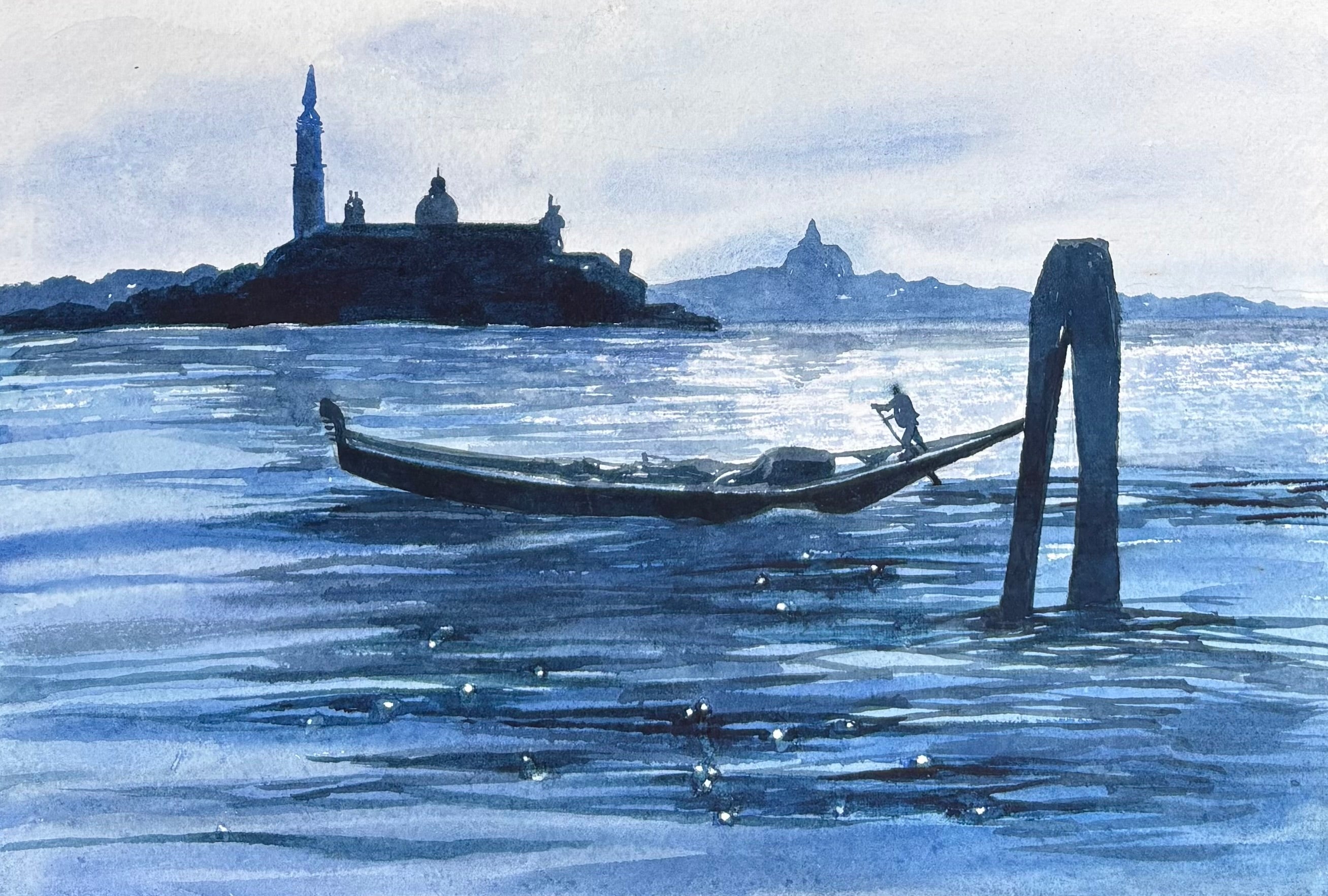 GONDOLIER GOING HOME