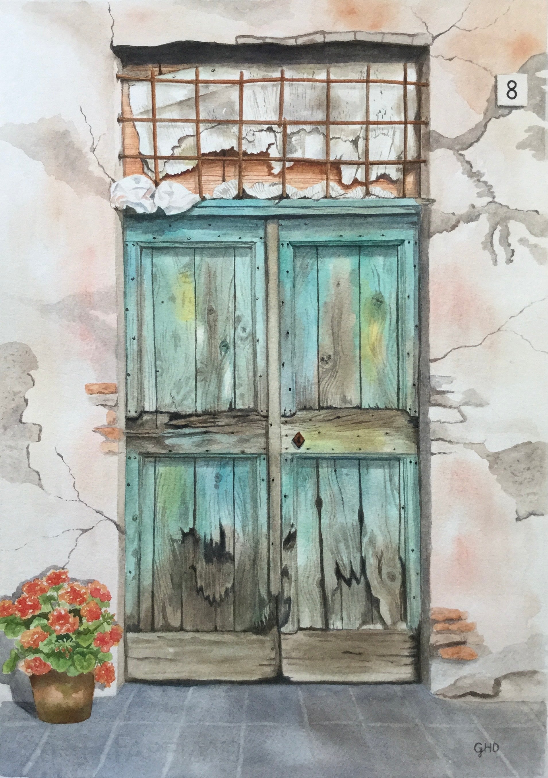 OLD ITALIAN DOOR
