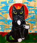 Morning cat