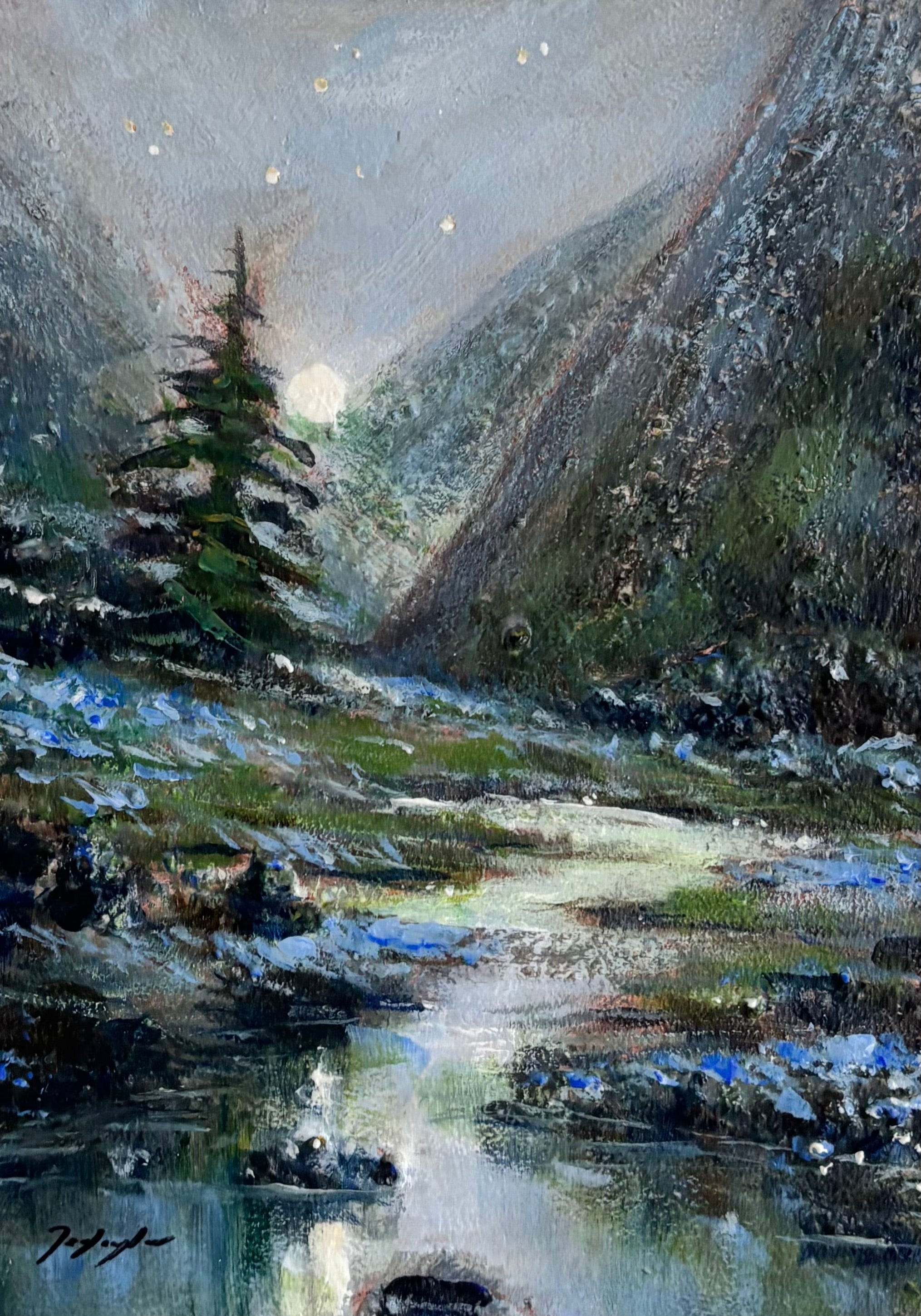 Stepping Into Moonlight - Glencoe