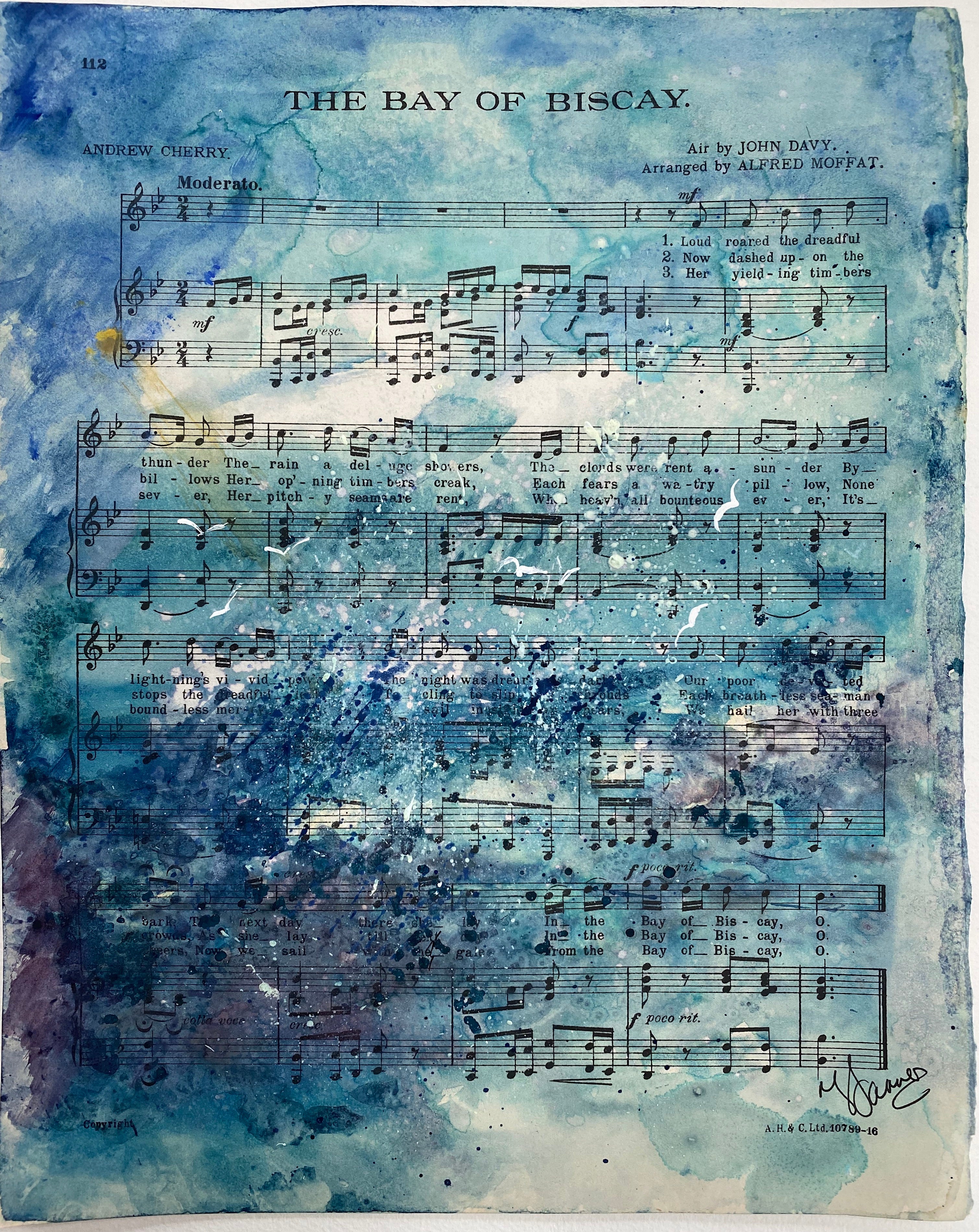 The Bay of Biscay on Sheet music