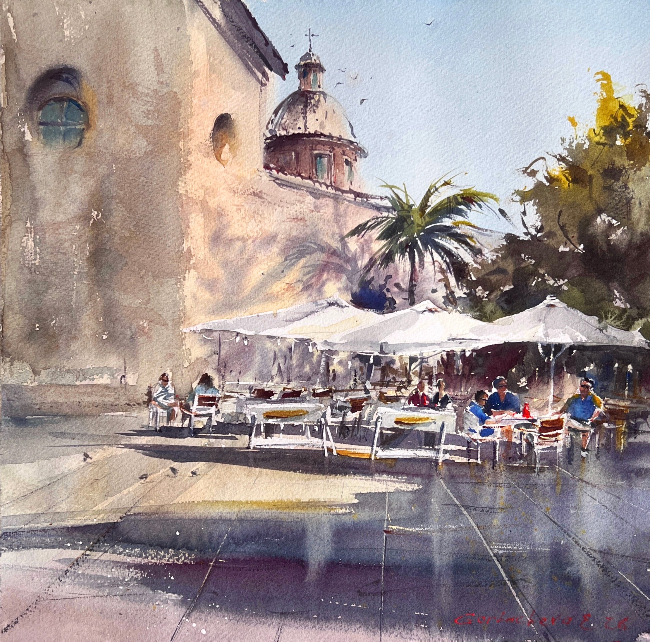 Sun Over the Plaza