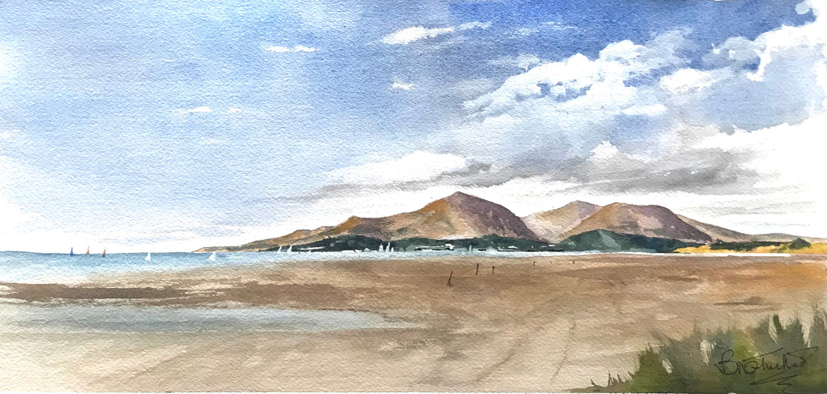 SAILING BELOW THE MOURNE MOUNTAINS