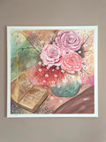 Vintage Blooms Canvas Painting