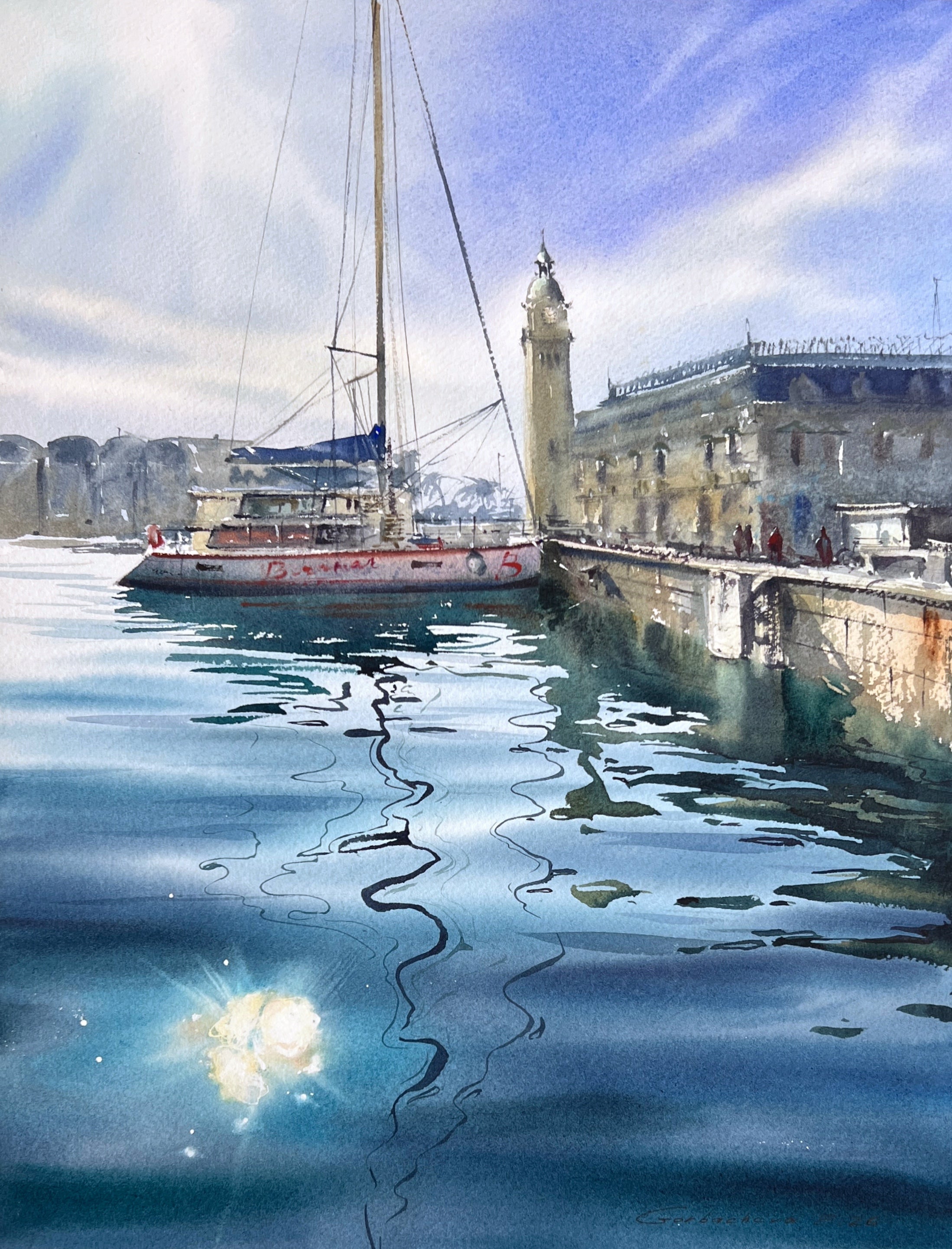 Sunlight on the Pier