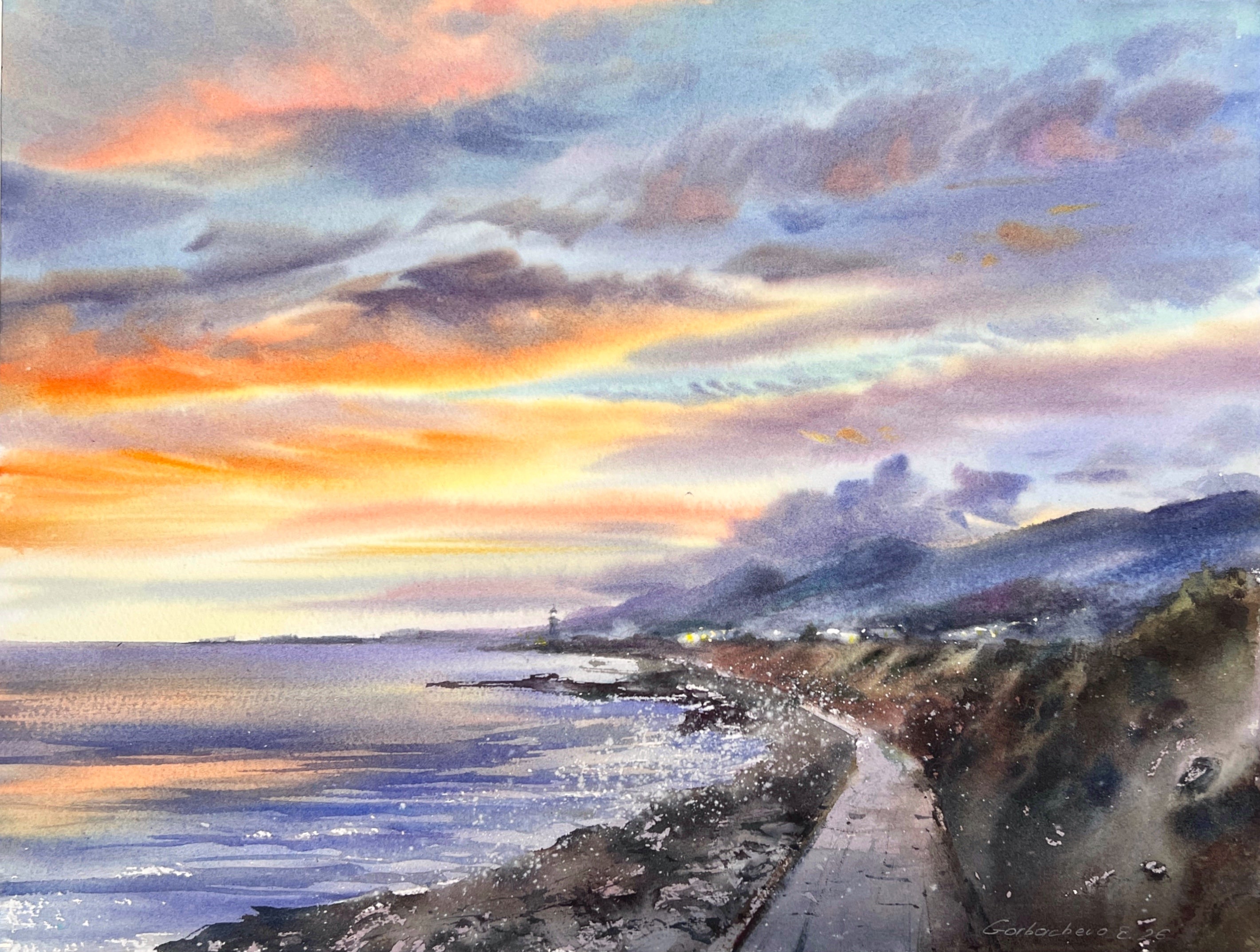 Cyprus Lavender Sky