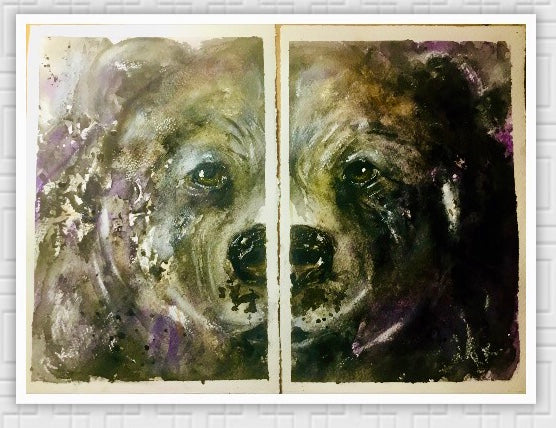 Bear dyptich