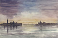 Calm morning at Venice Lagoon
