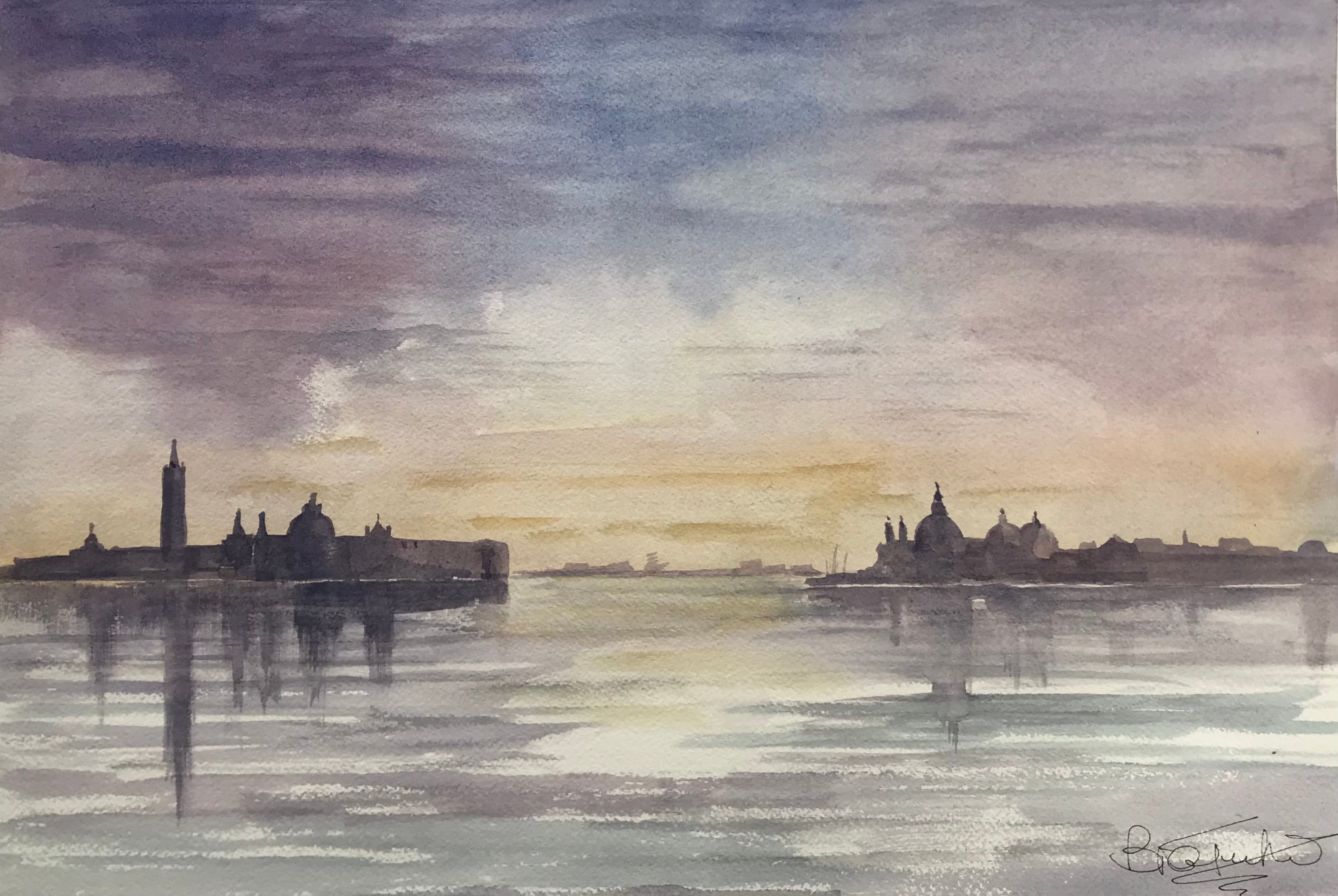 Calm morning at Venice Lagoon