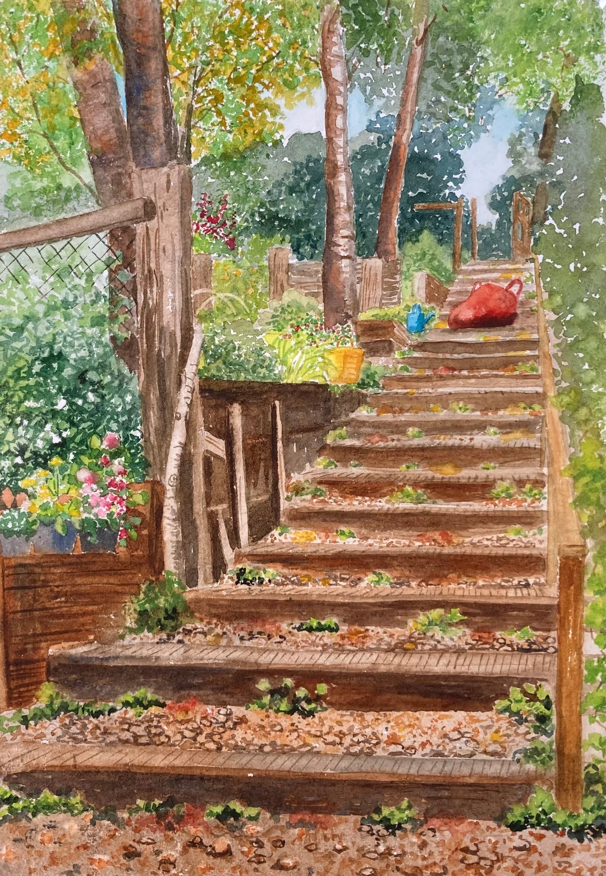 UP THE GARDEN PATH