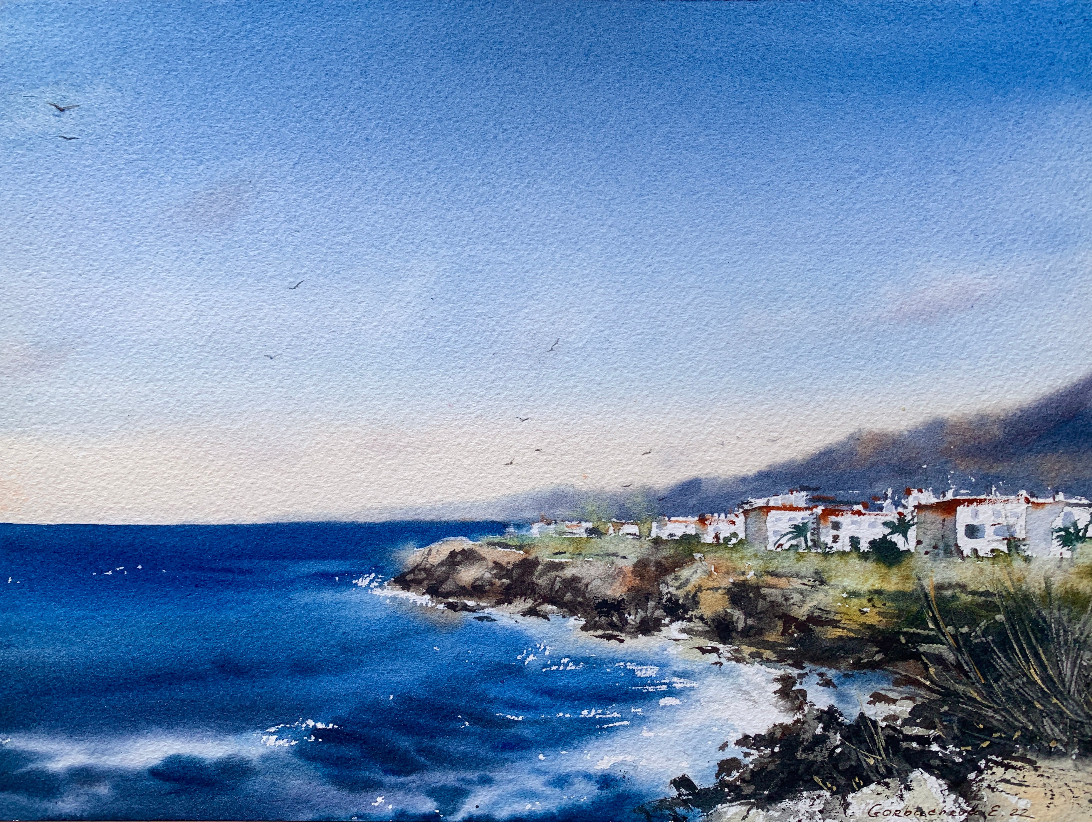 Sea coast Cyprus