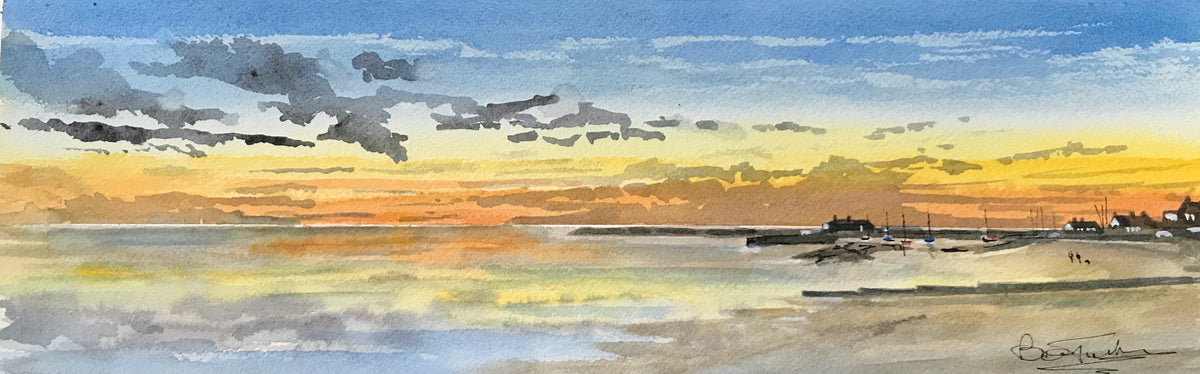 Evening at Lyme Regis