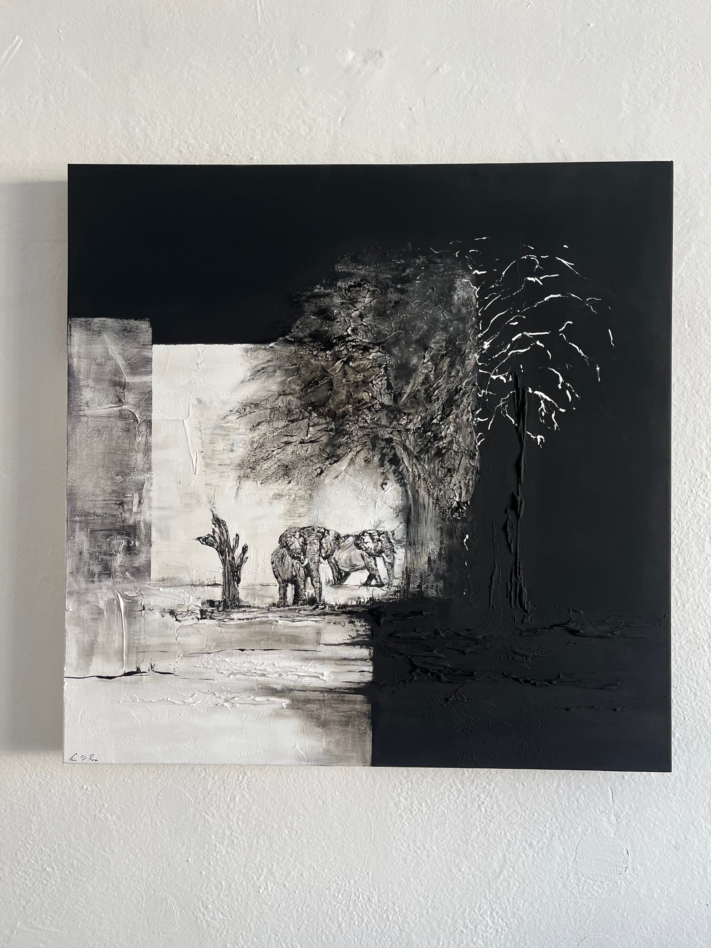 Under the Acacia Tree - The Elephants