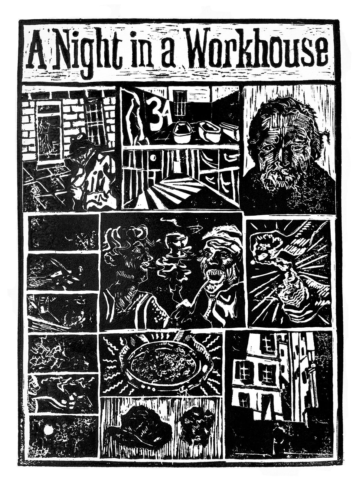 A Night in a Workhouse Print