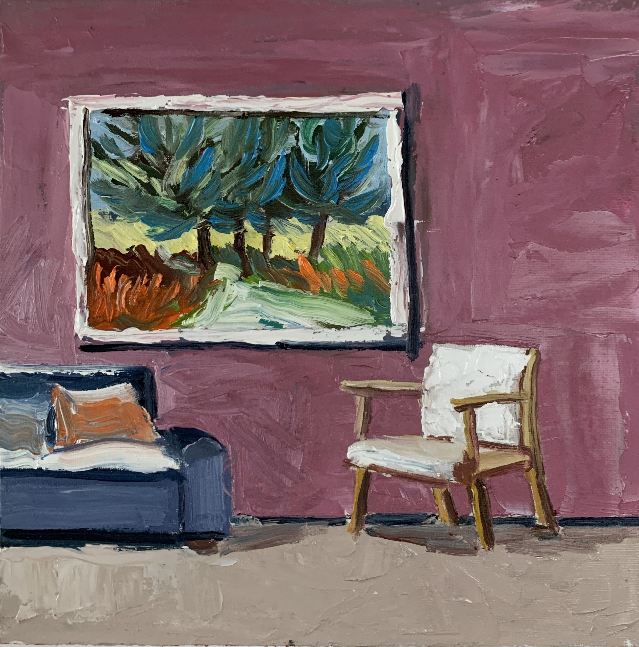 Interior painting.