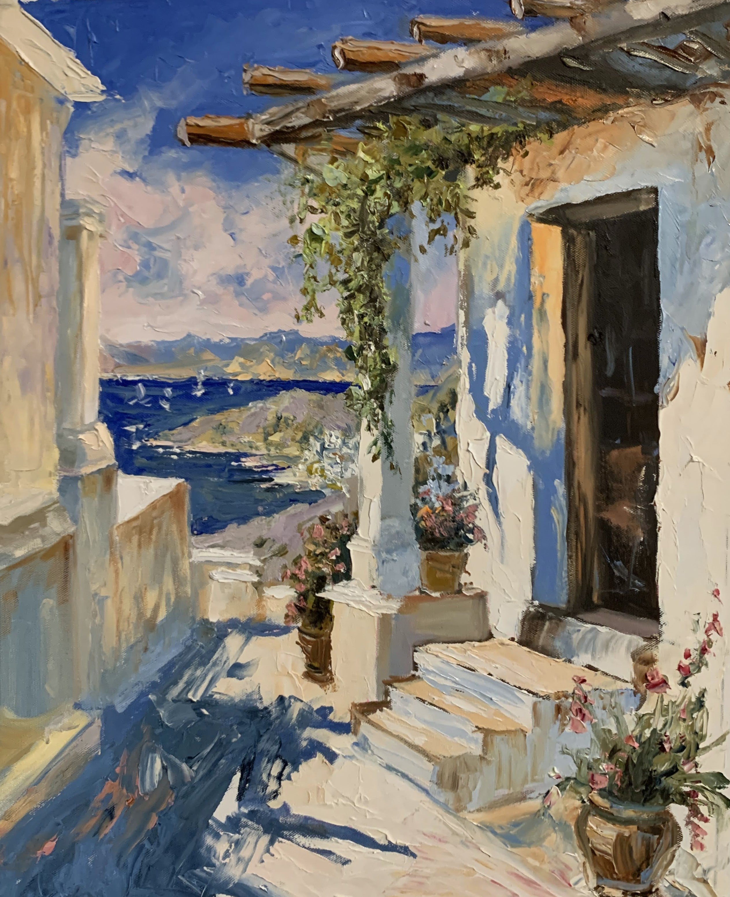 Mediterranean Sea View Terrace.