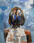 Solitude. Woman Portrait.