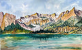 Lake Louise In the Canadian Rockies