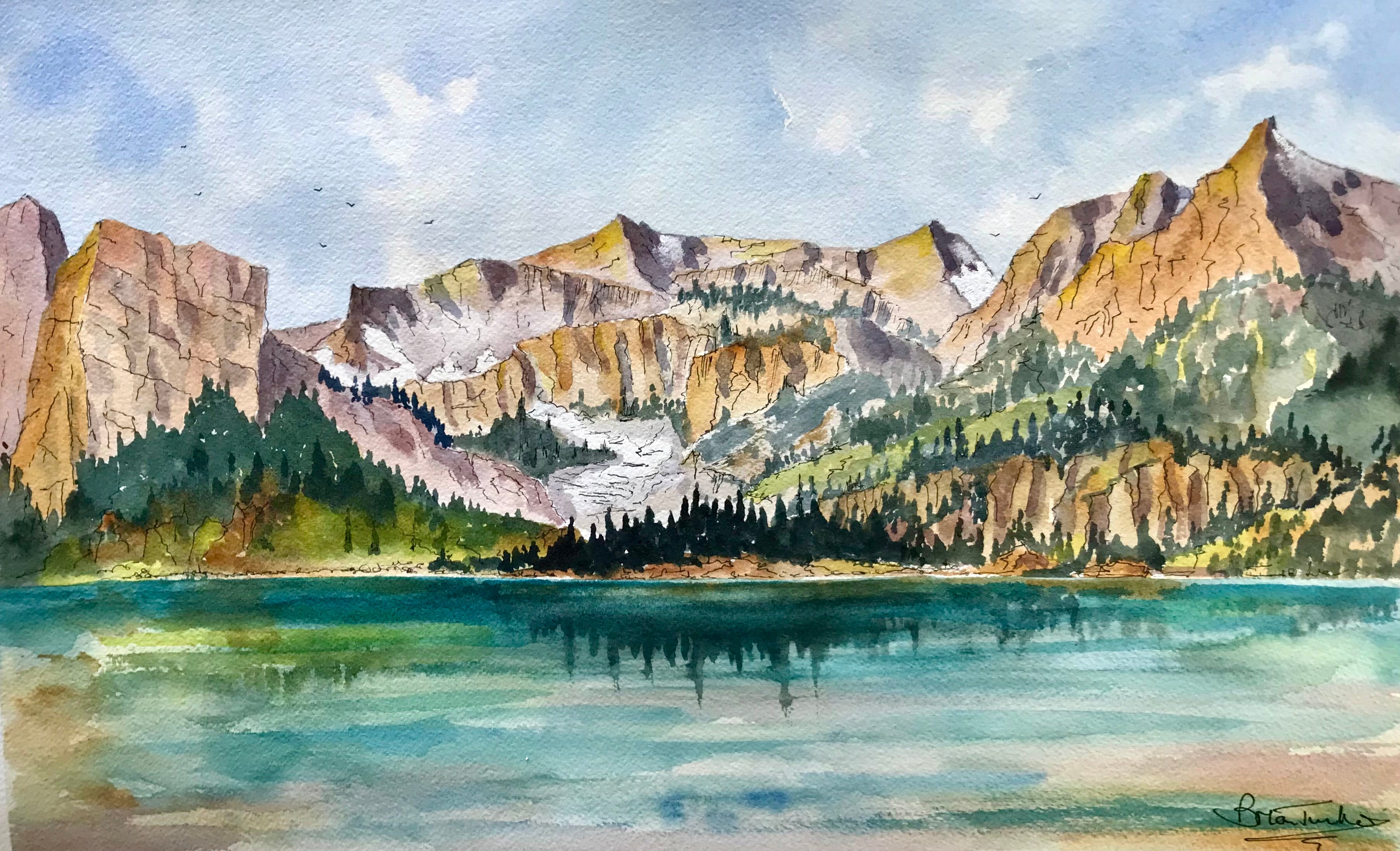 Lake Louise In the Canadian Rockies
