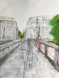 Queen’s Queue Captures- Lambeth Bridge, London