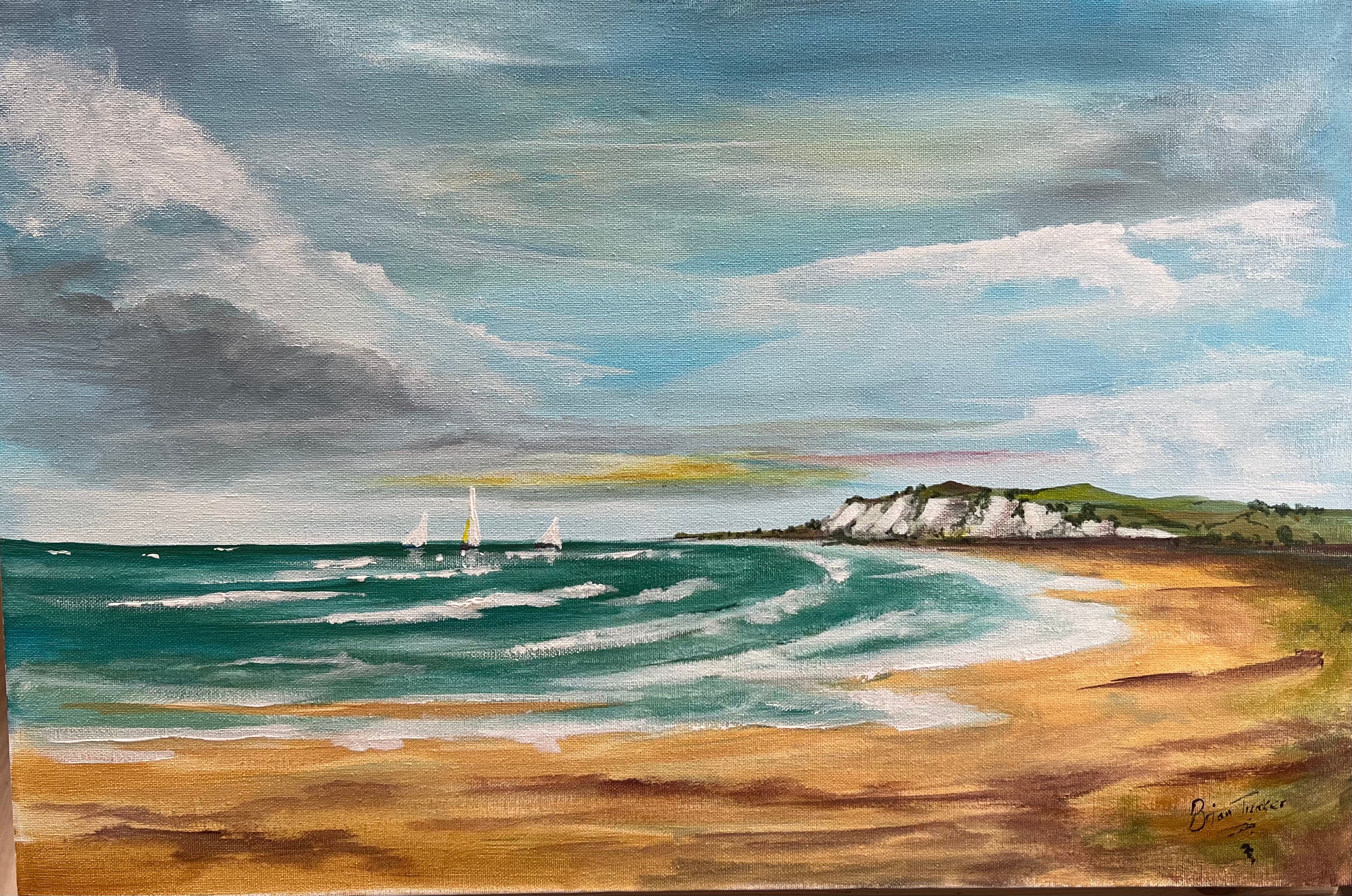 Across to Pett Levels Cliffs