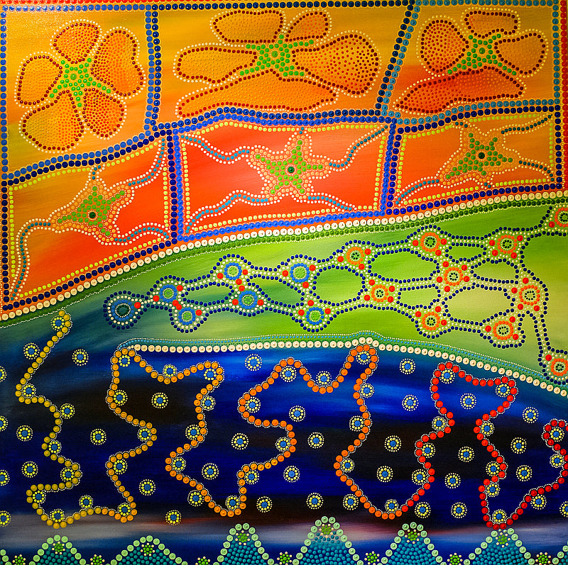 SOLD SOLD SOLD - Modern Rainbow