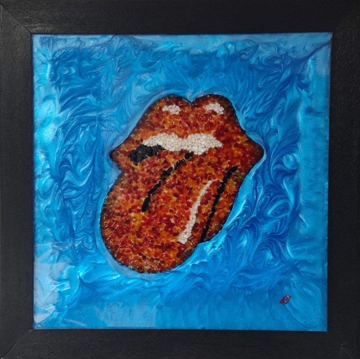 Resin Stones 'Blue'