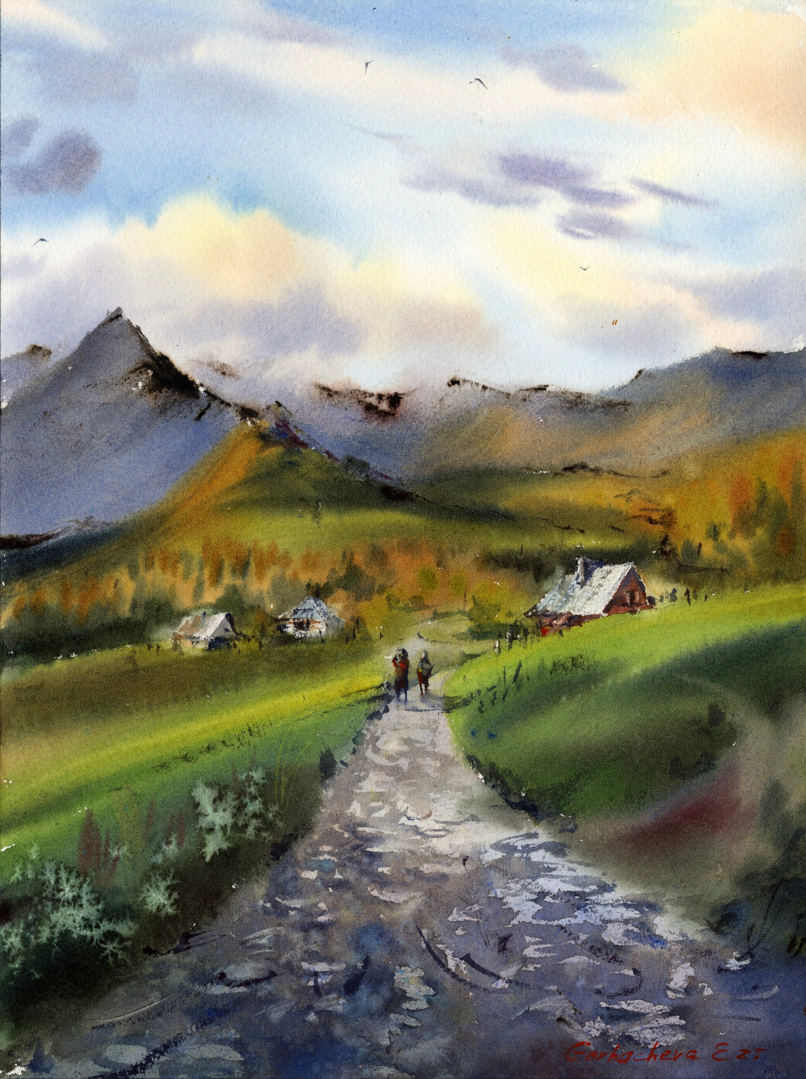 Morning over the Tatras