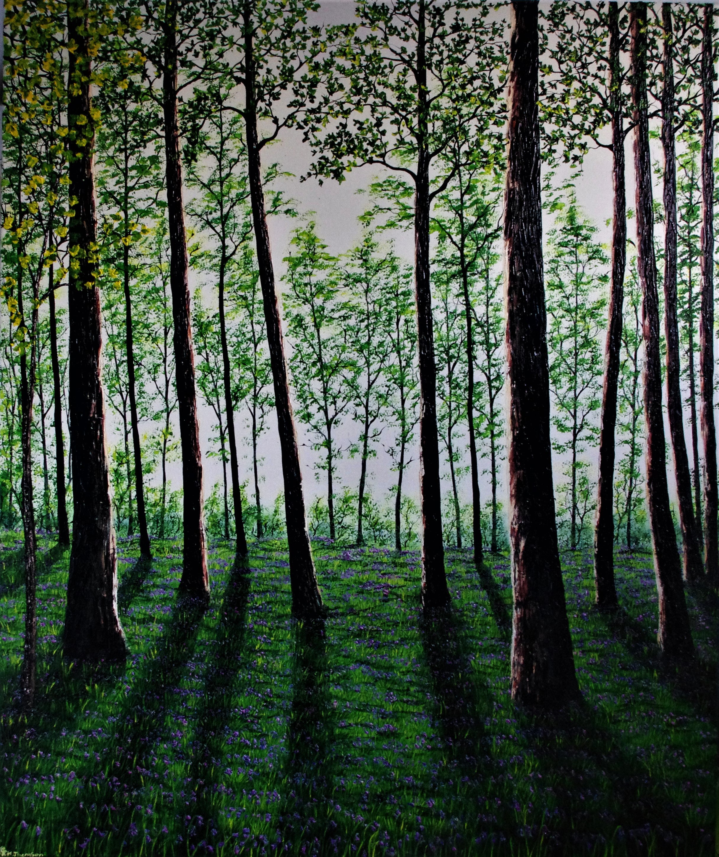 Glorious Spring. 120cm X 100cm