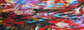 Iridescent Abstract Landscape 379-30x80x4cm