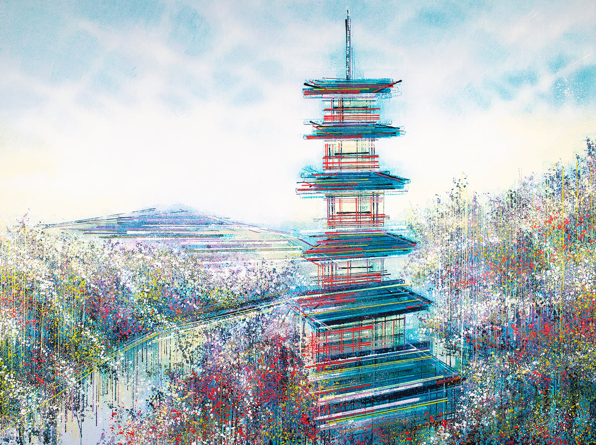 Evocative Japanese Temple