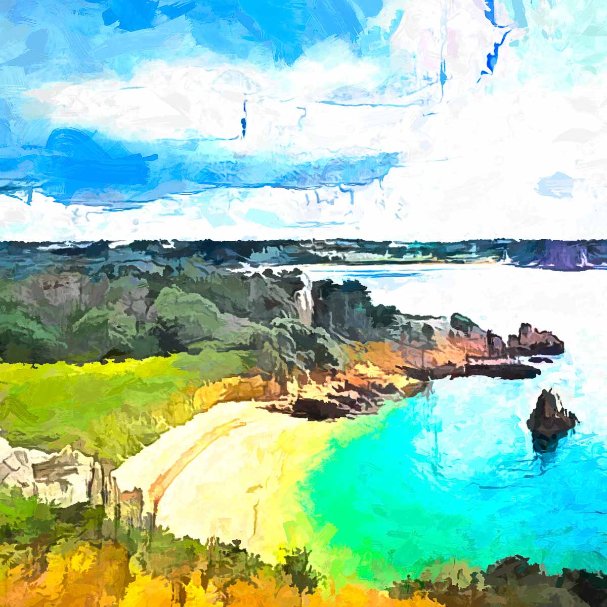 Beauport Bay – Art Print