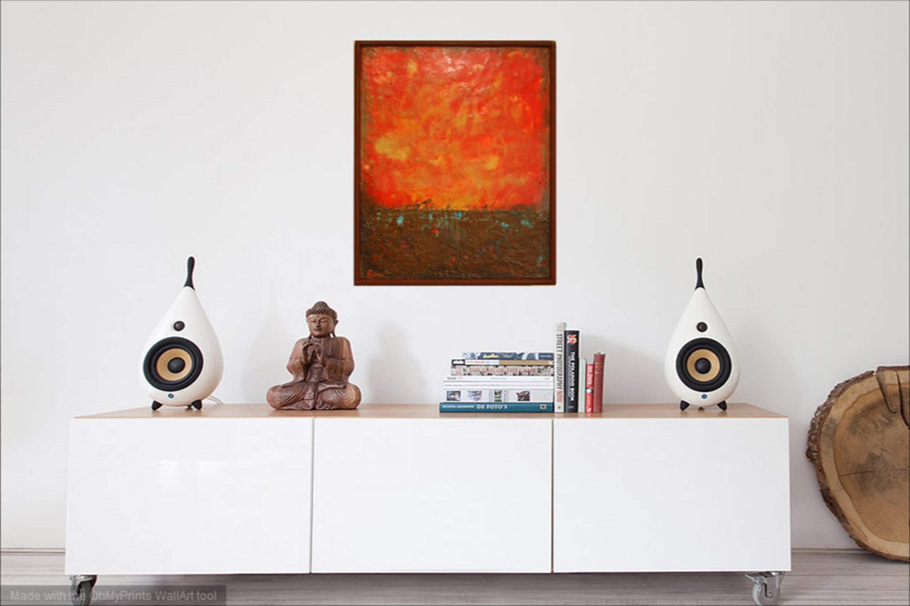 "An Imaginary Sunset"