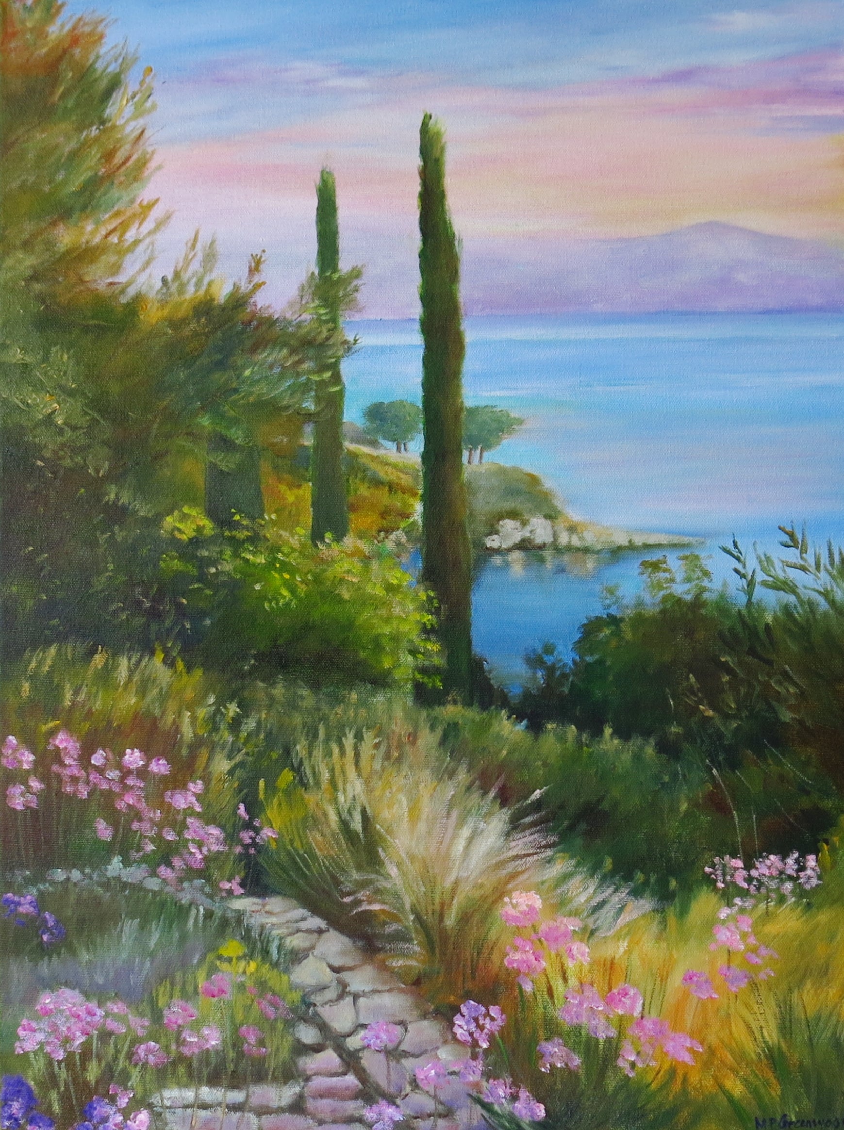 THE GARDENS AT THE KASSIOPEIA ESTATE, CORFU