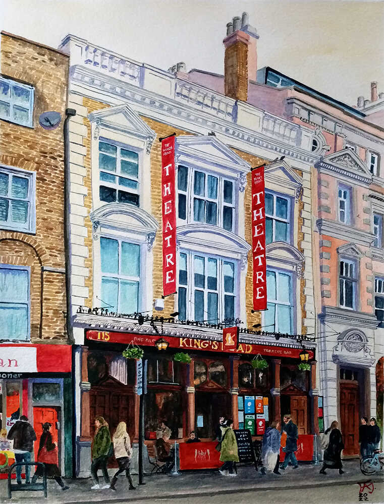 The King's Head  Upper St  Islington  London  UK