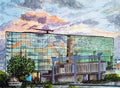 Kings Place The Clouds Trapper London UK