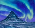 Kirkjufell Aurora