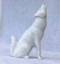 Carrara Marble Wild Animal - Wolf