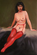 LA DAME EN ROUGE