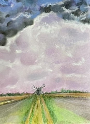 Storm over the windmill