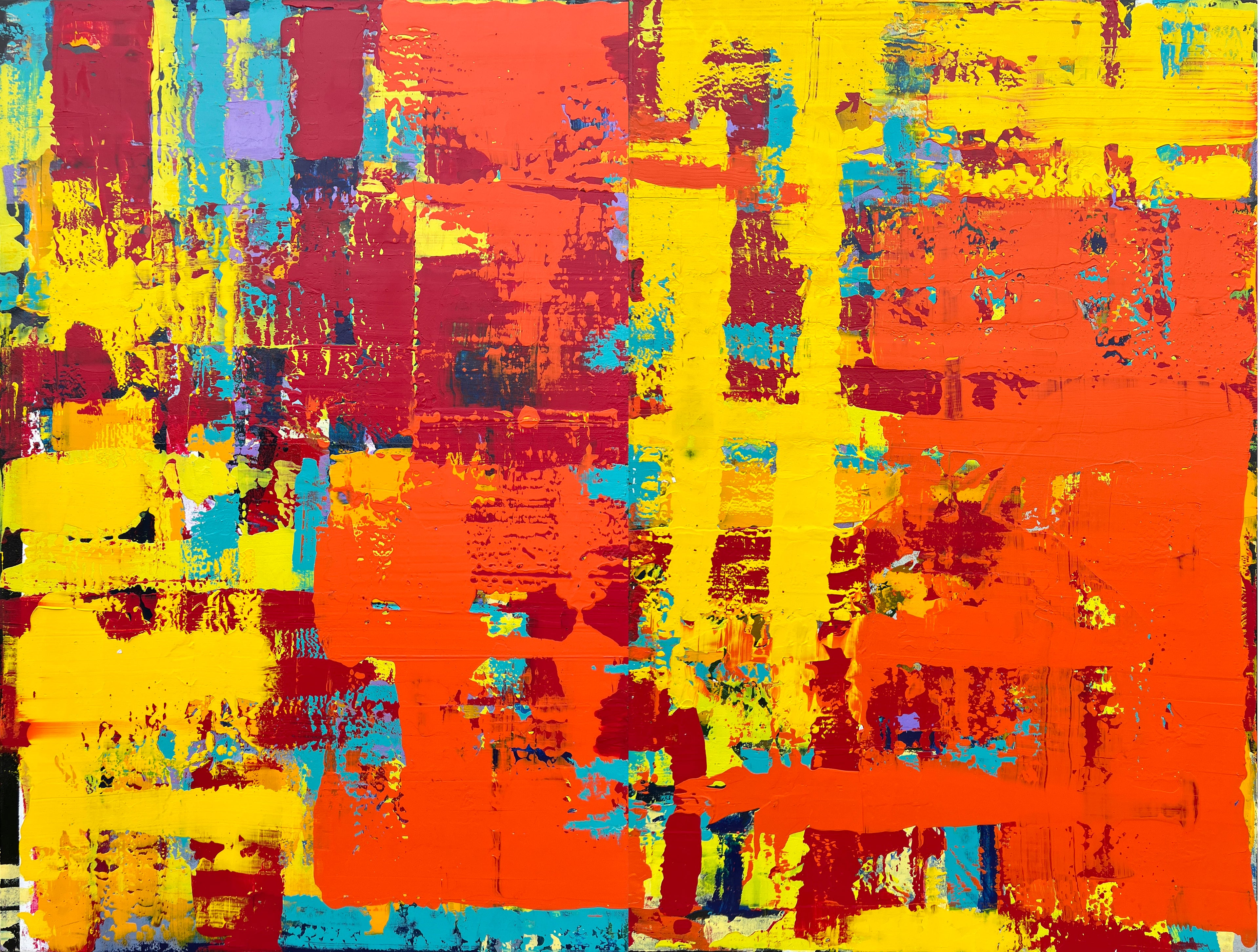 Layers of a Silent Anthem - Diptych