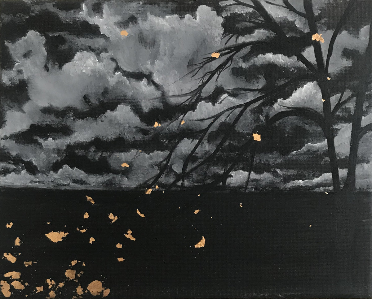 leaves in the wind