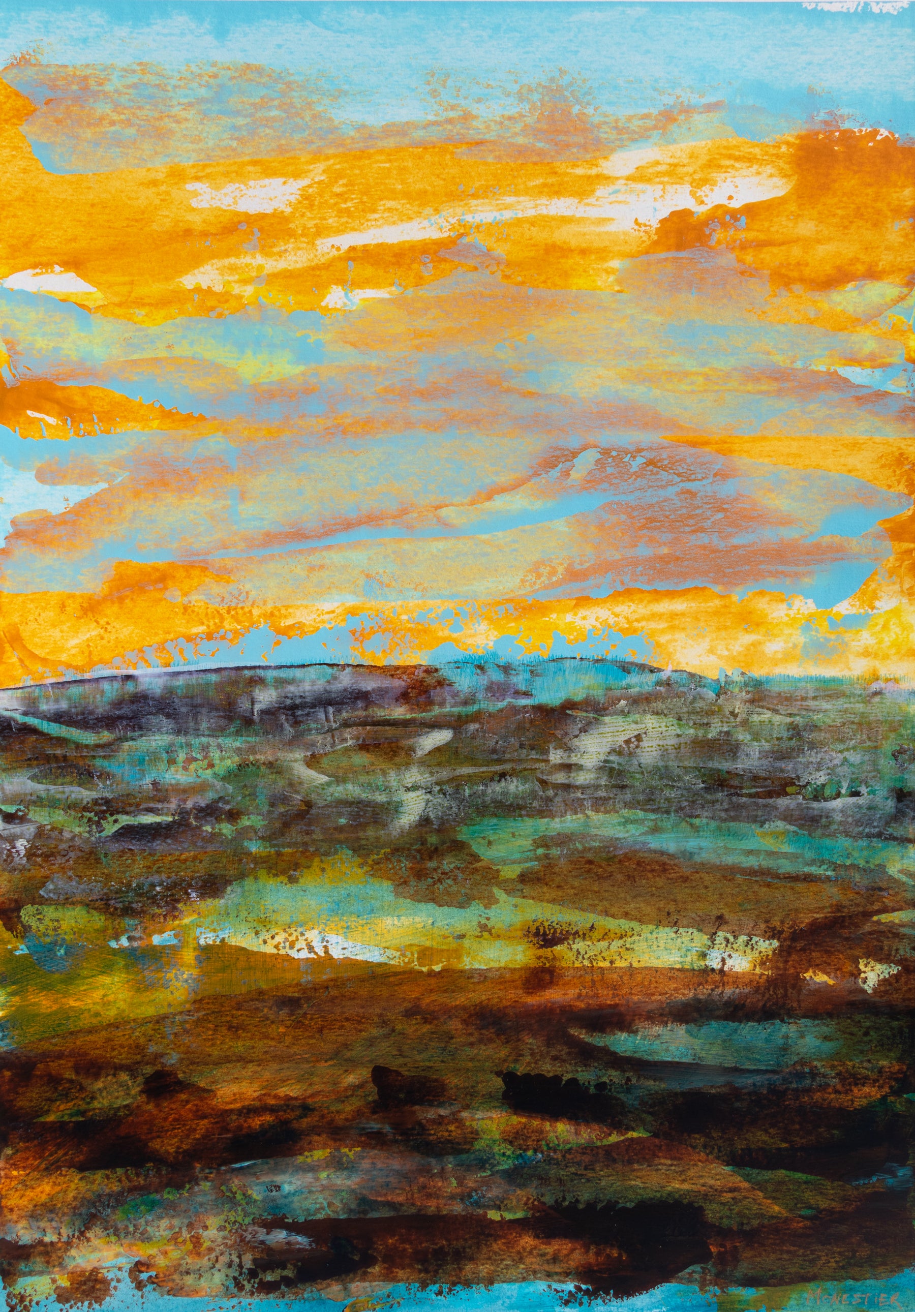 Orange Clouds